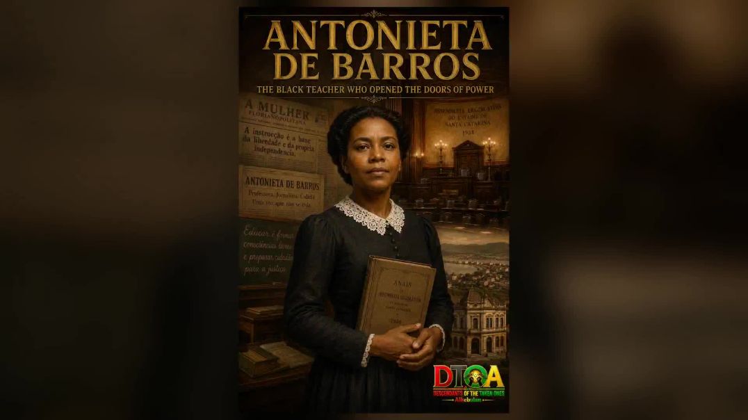 ⁣Antonieta de Barros The Black Teacher Who Opened the Doors of Power