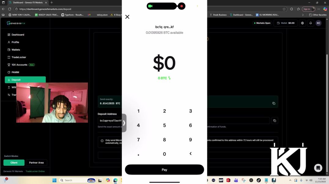 How To Deposit on GenesisFX
