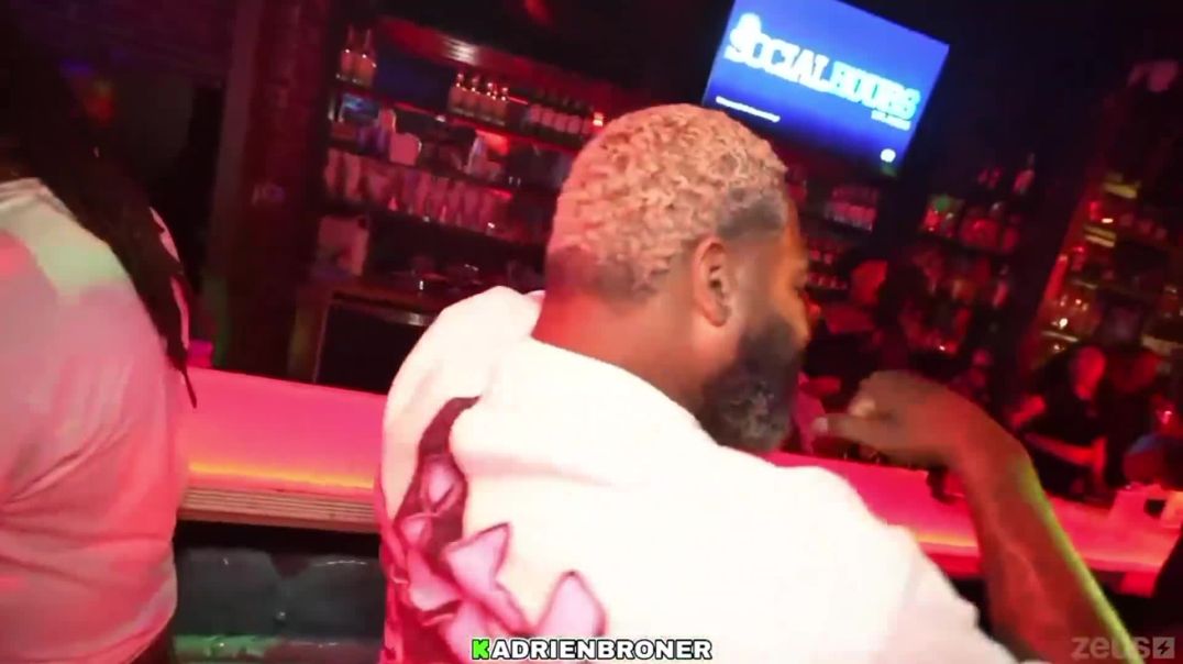 ⁣Adrien Broner and DeenTheGreat Hit the club