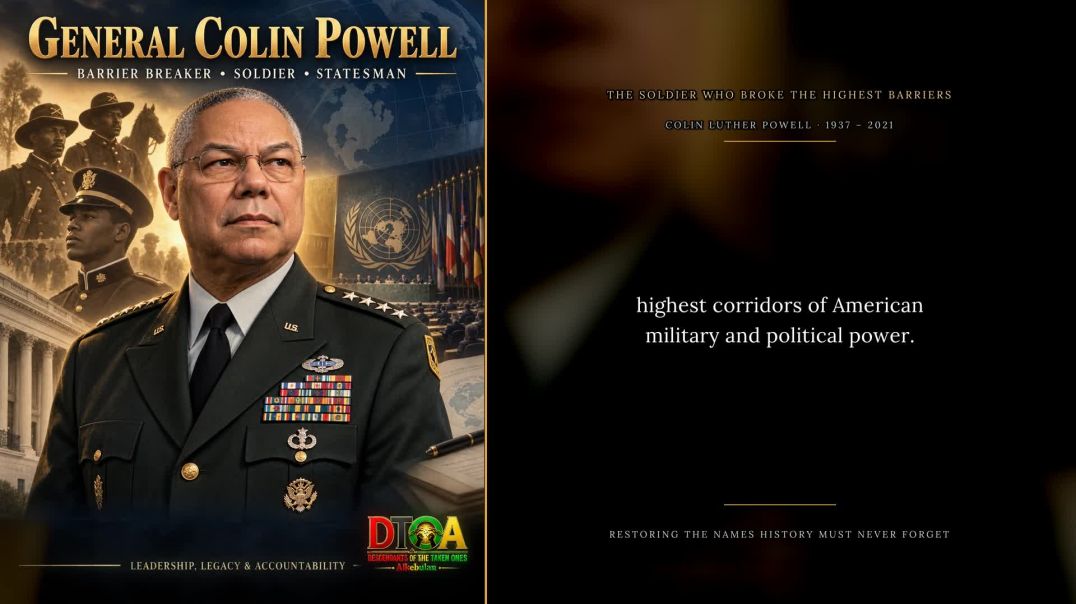⁣Colin Powell: The Soldier Who Broke the Highest Barriers