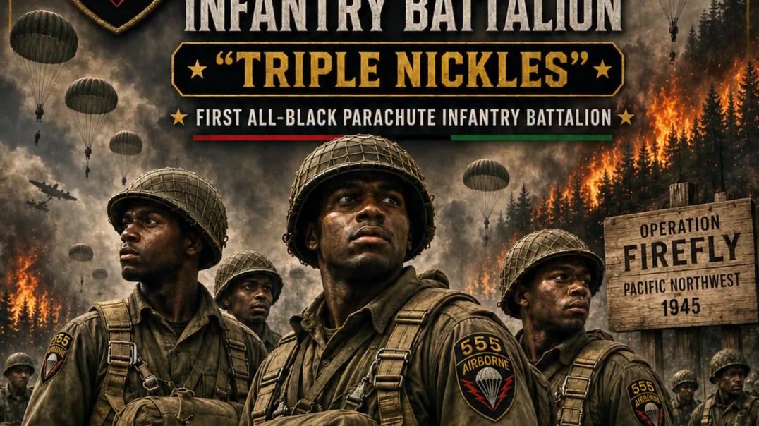 ⁣History of the 555th Parachute Infantry Battalion