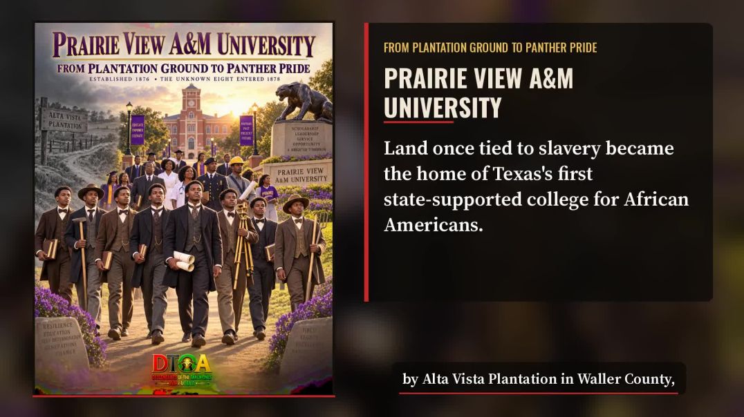 ⁣Prairie View A&M University: From Plantation Ground to Panther Pride