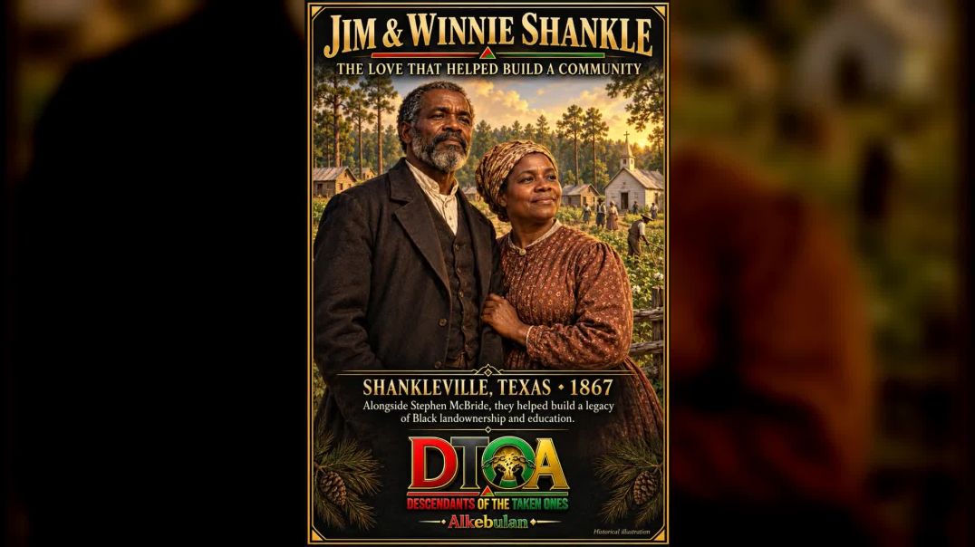 ⁣JIM AND WINNIE SHANKLE: THE LOVE THAT HELPED BUILD A BLACK TEXAS COMMUNITY
