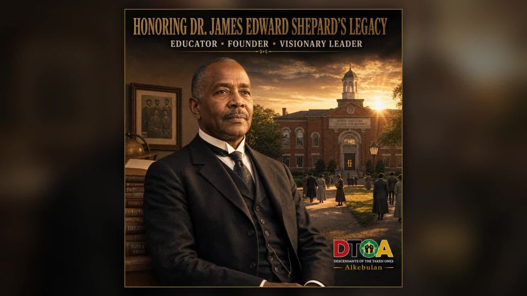 ⁣DR. JAMES EDWARD SHEPARD THE MAN WHO BUILT A UNIVERSITY