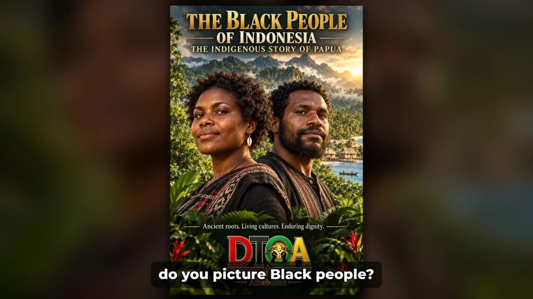 ⁣THE BLACK PEOPLE OF INDONESIA: THE INDIGENOUS STORY OF PAPUA