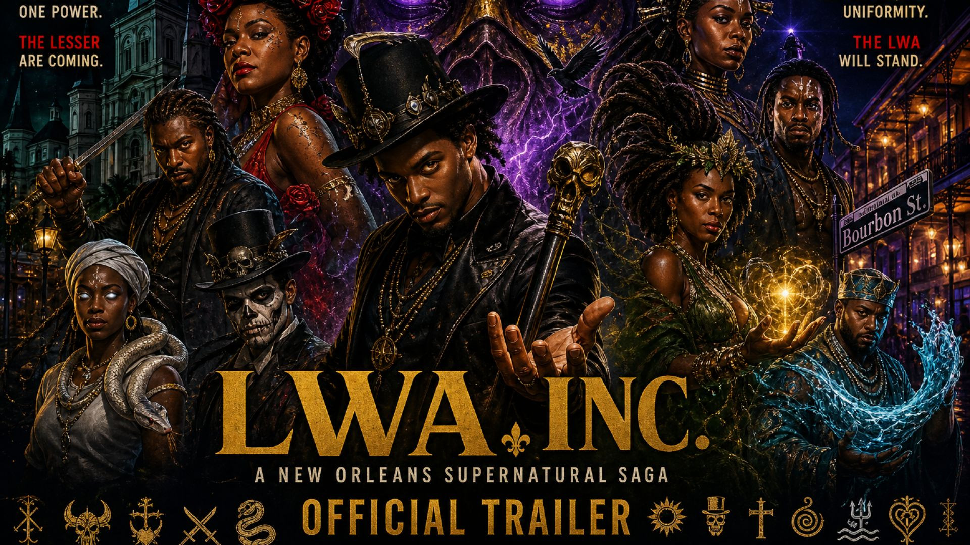 ⁣LWA, INC. — Official Trailer | A New Orleans Supernatural Saga