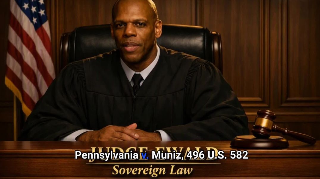 ⁣Judge Ewald. If I am walking down the street or just sitting in my car, do I need to provide ID or a