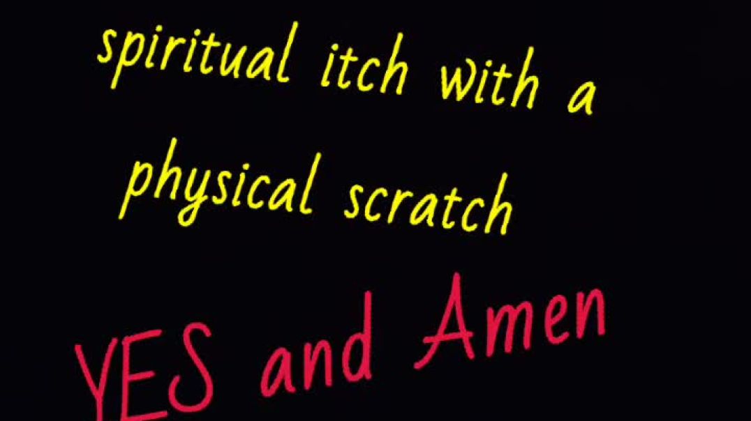 ⁣Spiritual itch