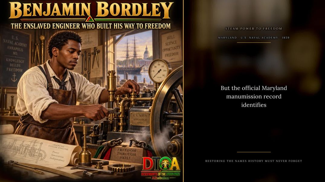 ⁣Benjamin Bordley: The Enslaved Engineer Who Built His Way to Freedom