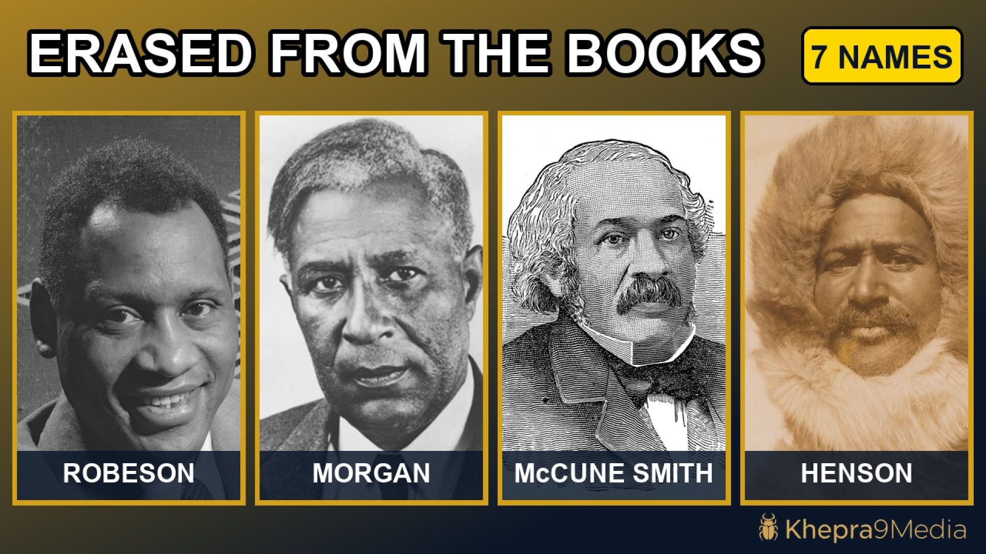 Seven Black Names America Erased, and What They Built