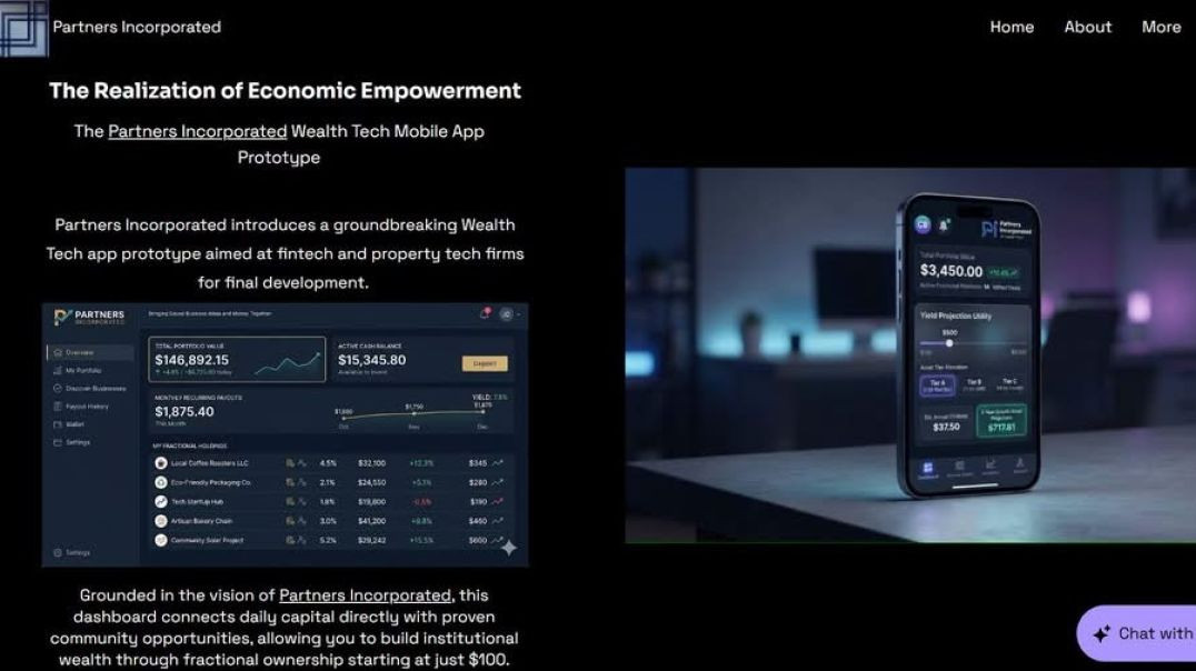 ⁣This Wealth Tech App will be the vehicle that ushers in real; Black Economic Empowerment