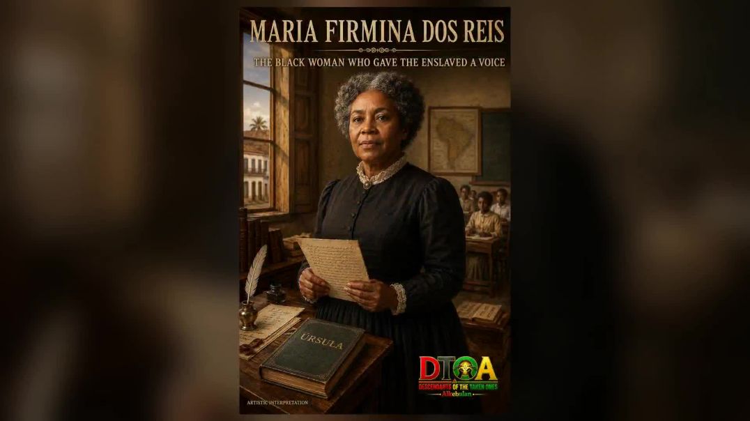 ⁣Maria Firmina dos Reis The Black Woman Who Gave the Enslaved a Voice
