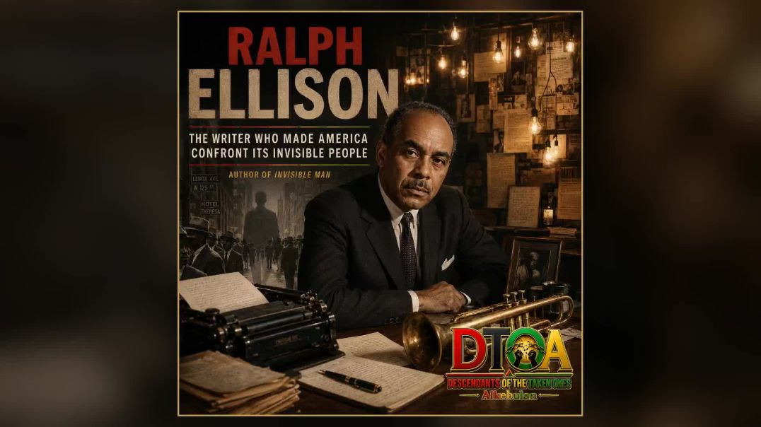 ⁣RALPH ELLISON The Writer Who Made America Confront Its Invisible People