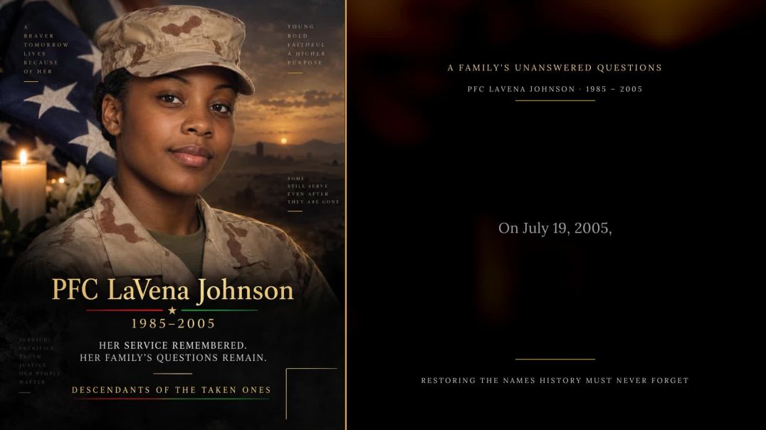 PFC LaVena Johnson  A Family’s Unanswered Questions