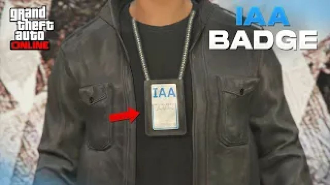 ⁣GTA V Online  ((How to Save the IAA Badge Glitch))