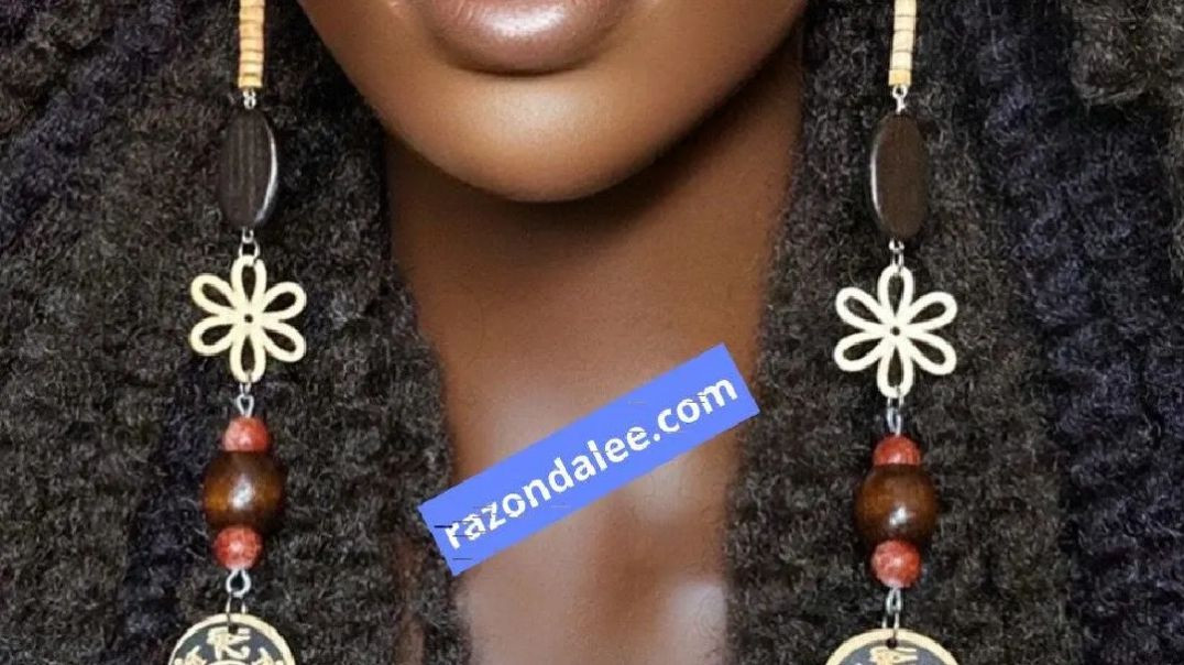 ⁣Statement Earrings by Razonda Lee