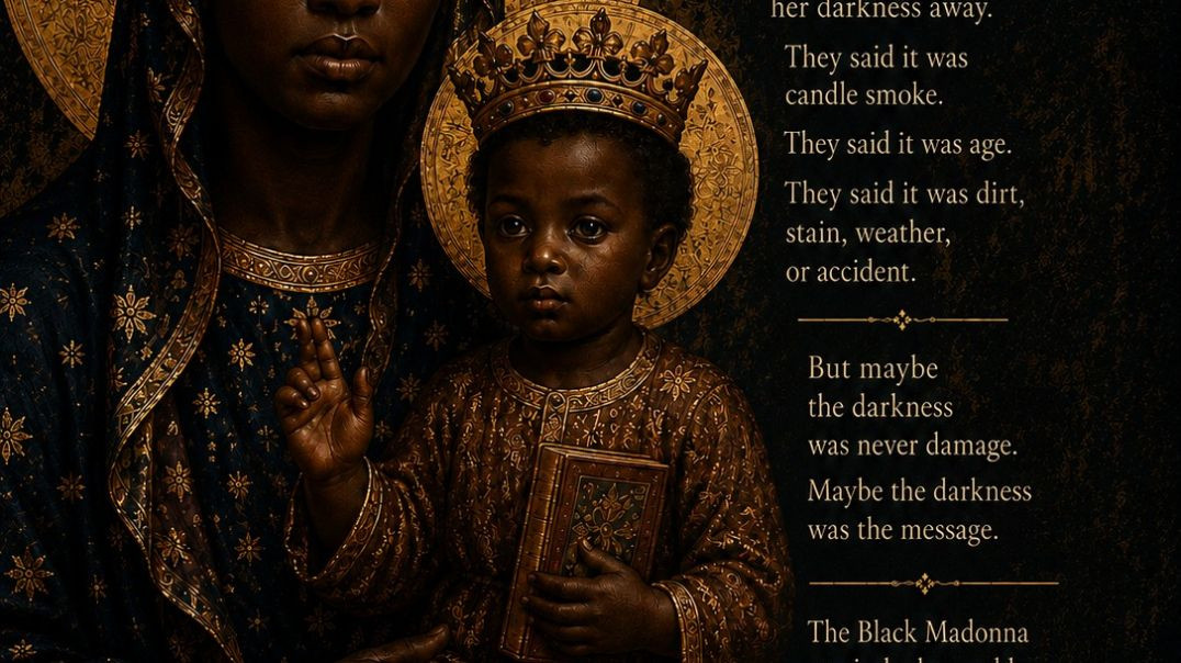 ⁣The Black Madonna is a name given to sacred images, statues, or icons of Mary, the mother of Jesus