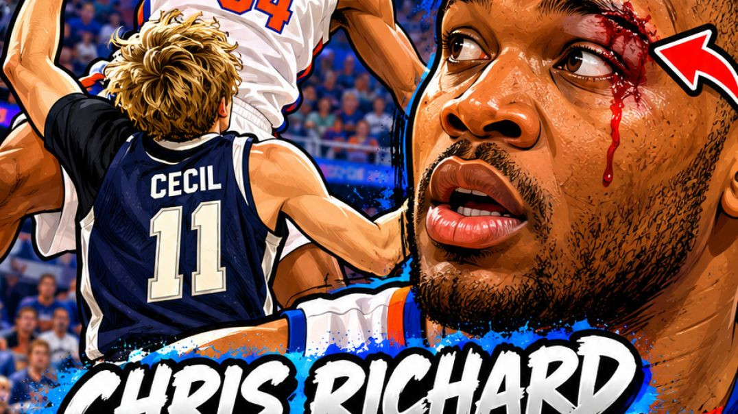 ⁣Chris Richard Dunked on Me and I Needed 5 Stitches