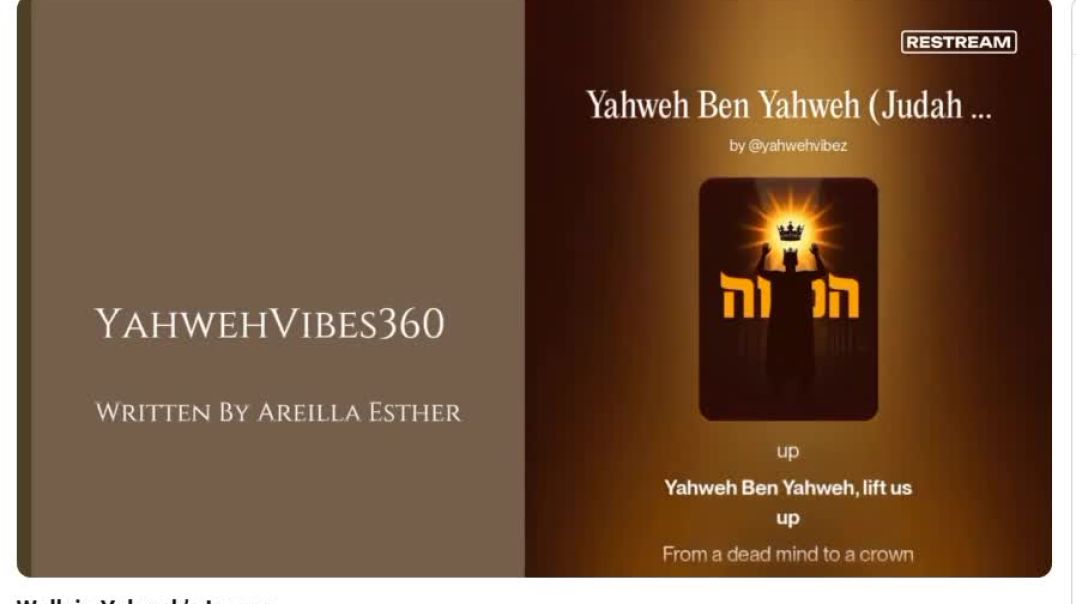 ⁣Walk In Yahweh's Image