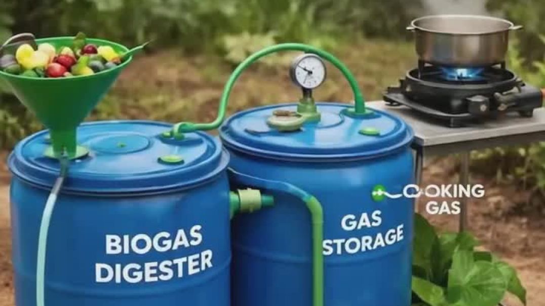 How to produce biogas from organic waste