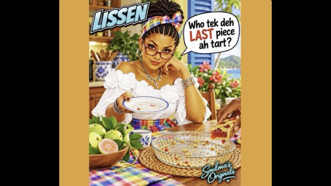 ⁣Who Tek De Last Piece Ah Tart