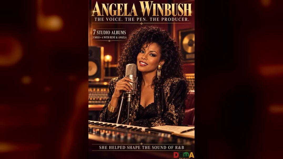 ⁣ANGELA WINBUSH — THE VOICE. THE PEN. THE PRODUCER.