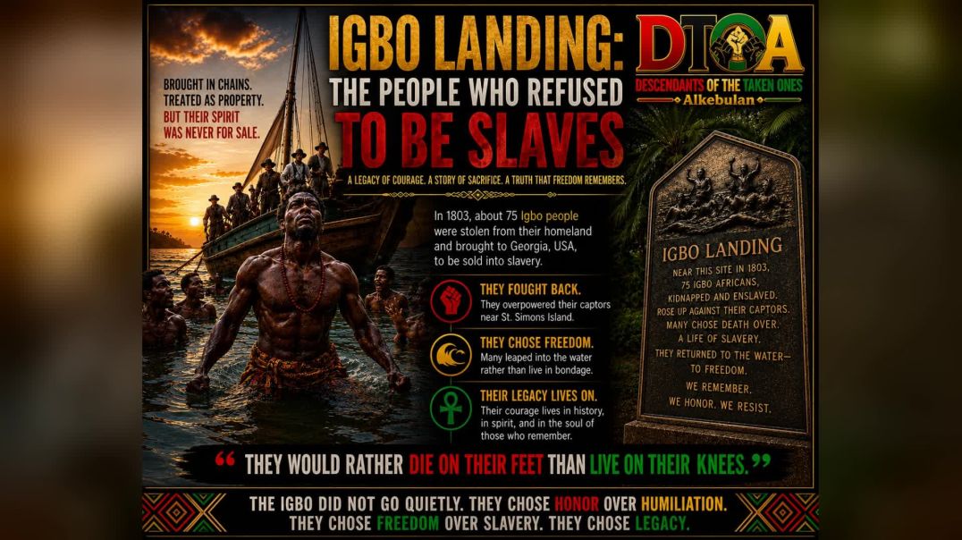 ⁣Igbo Landing