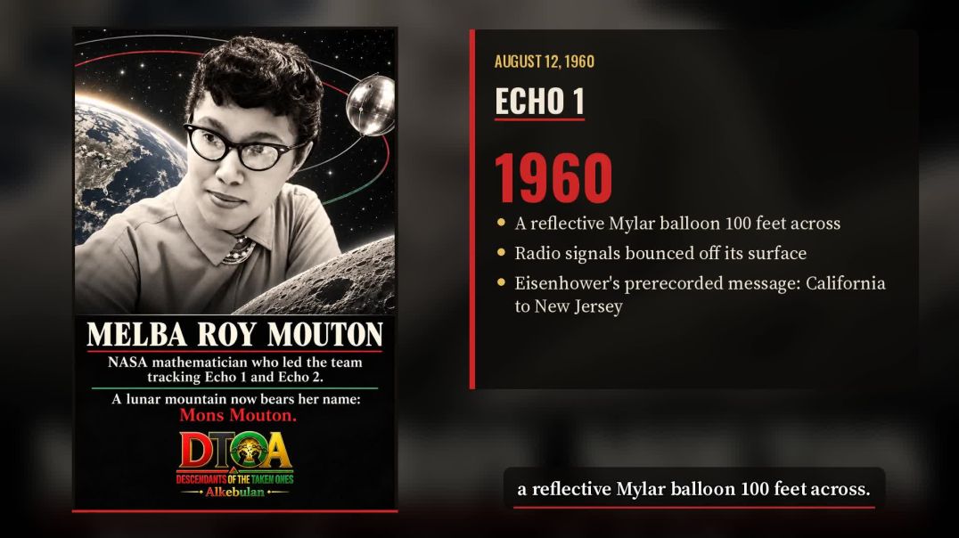 ⁣Melba Roy Mouton: The Mathematician Who Helped Track Echo