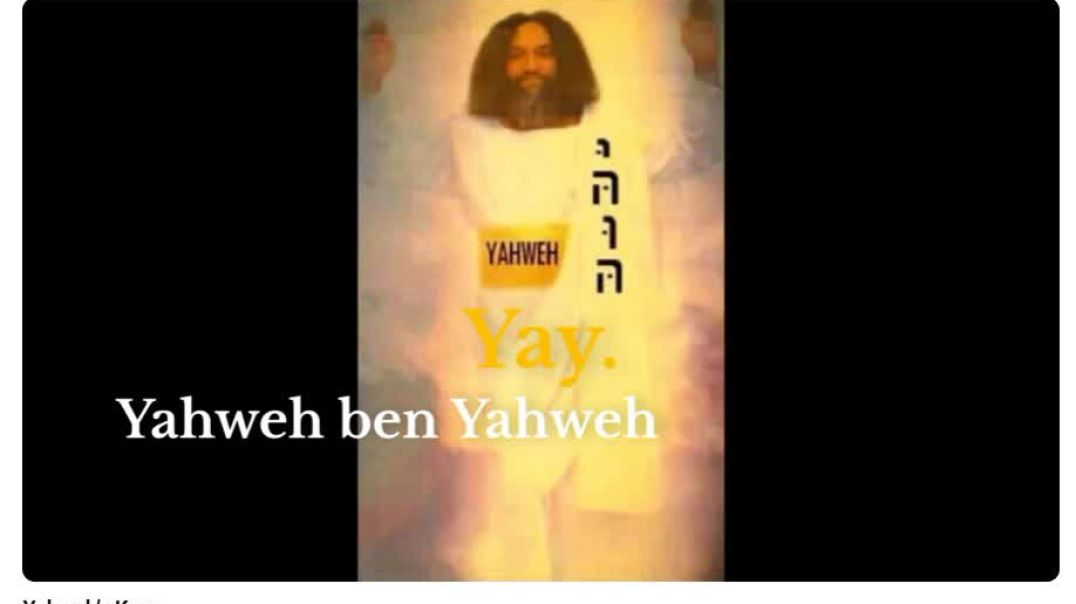 ⁣YahwehBenYahweh gave us the keys.