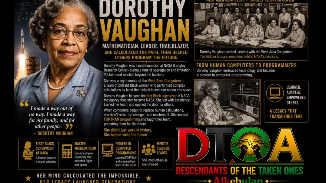 ⁣Dorothy Vaughan_ NASA Mathematician and Computing Pioneer