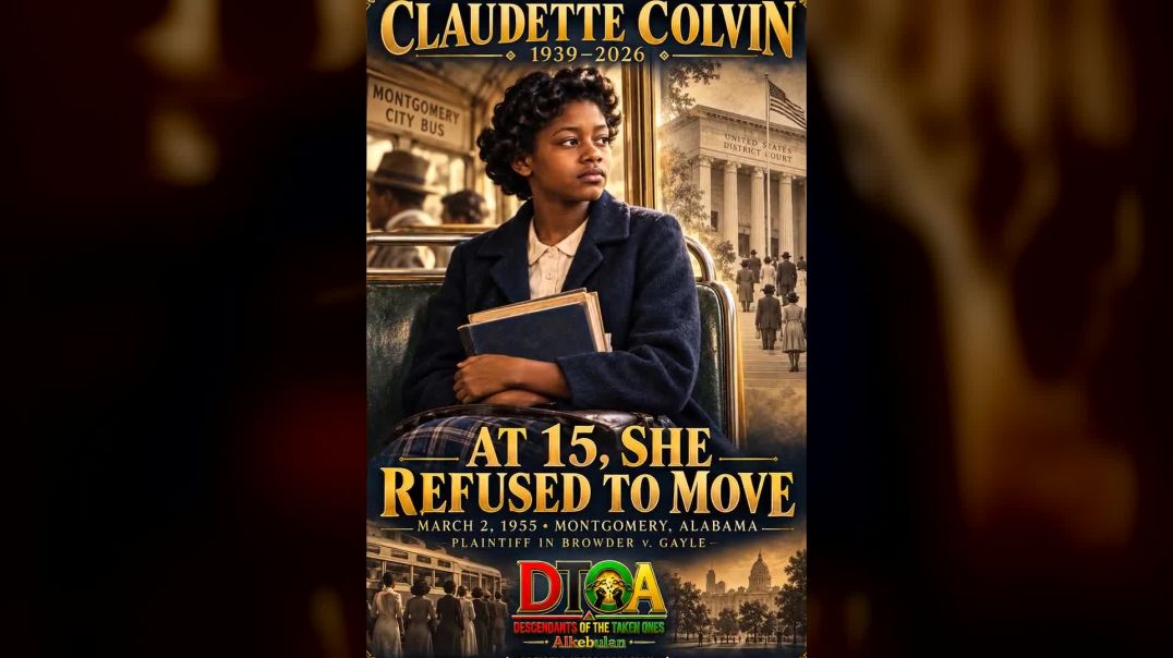 Claudette Colvin was a teenage civil-rights pioneer whose courage helped lay the legal foundation fo