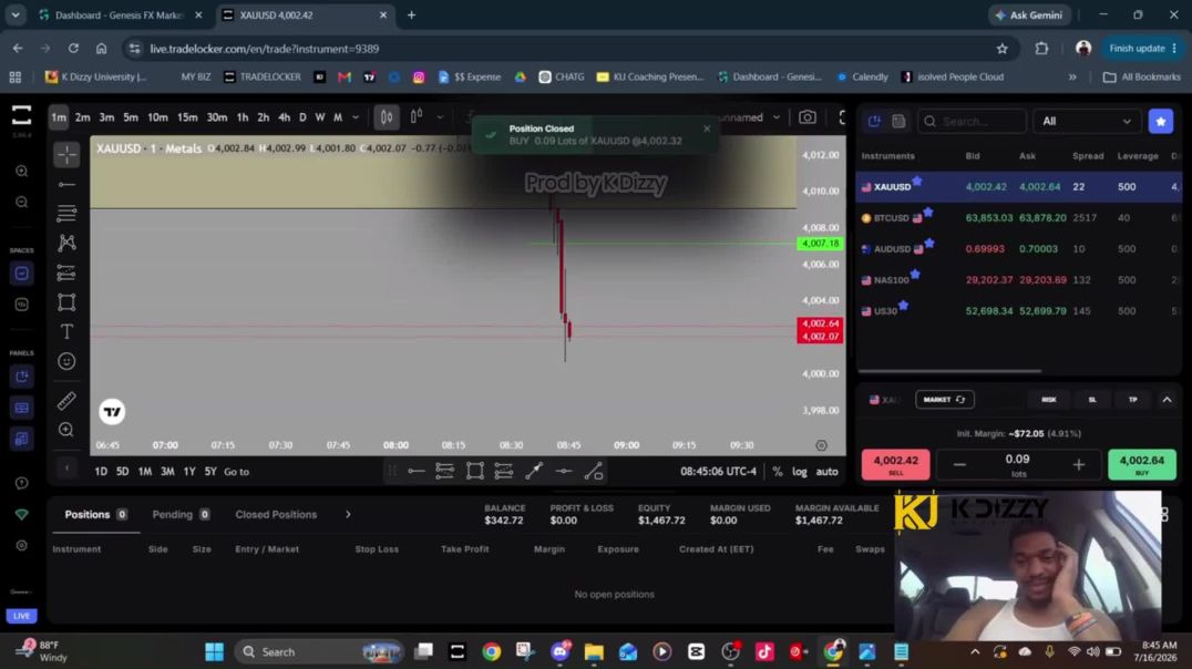 ⁣Turning $268 to $447 in the car | Forex Day Trading