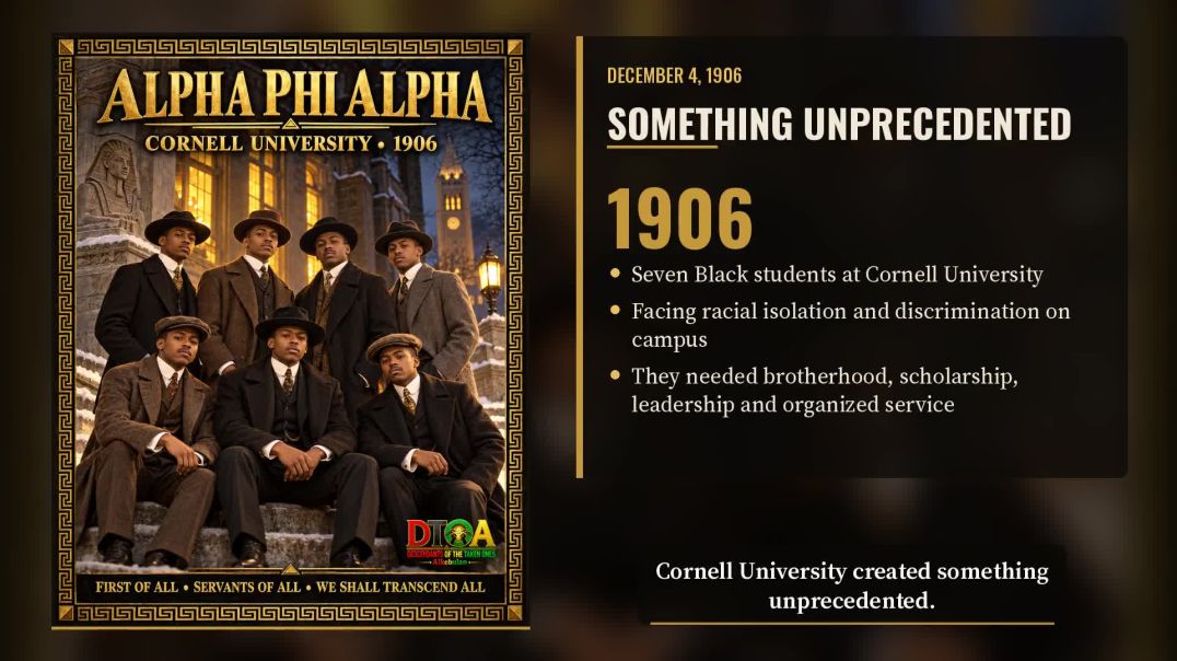 ⁣Alpha Phi Alpha Fraternity, Inc.: First of All, Servants of All
