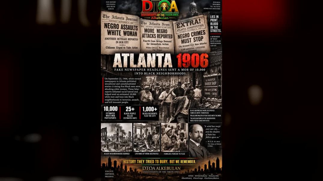 DESCENDANTS OF THE TAKEN ONES THE ATLANTA RACE MASSACRE OF 1906