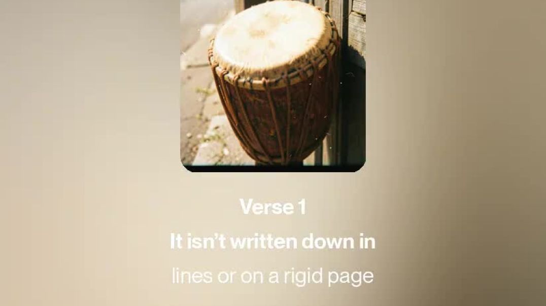 ⁣The Rhythm Is The Spine