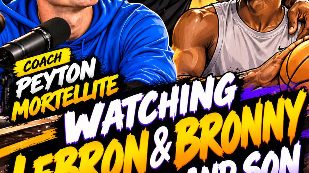 ⁣Watching LeBron &amp;amp; Bronny as Father and Son
