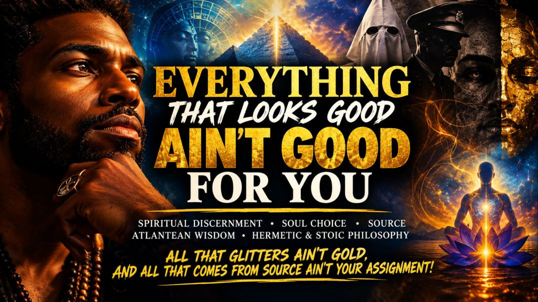 Everything That Looks Good Ain't Good for You | Spiritual Discernment & Soul Consciousness
