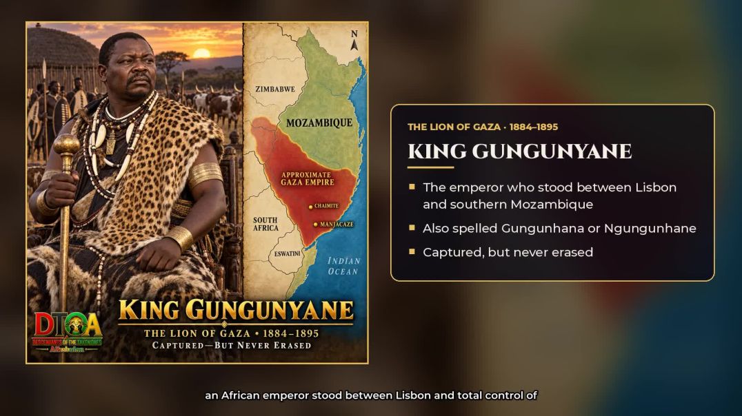 ⁣King Gungunyane: The Lion of Gaza