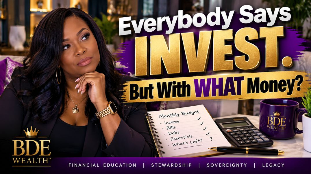 ⁣Everybody Says Invest. But With What Money?