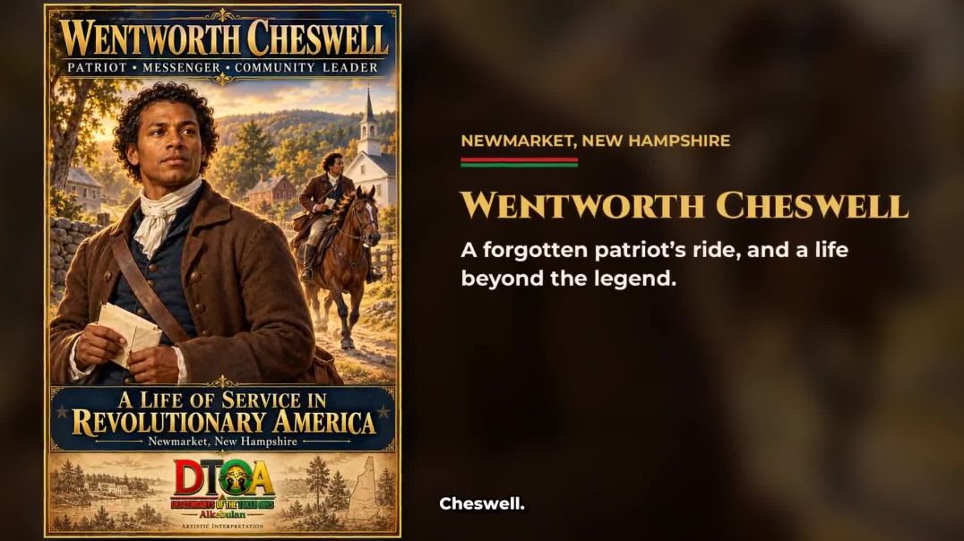 ⁣Wentworth Cheswell: A Forgotten Patriot’s Ride—and a Life Beyond the Legend