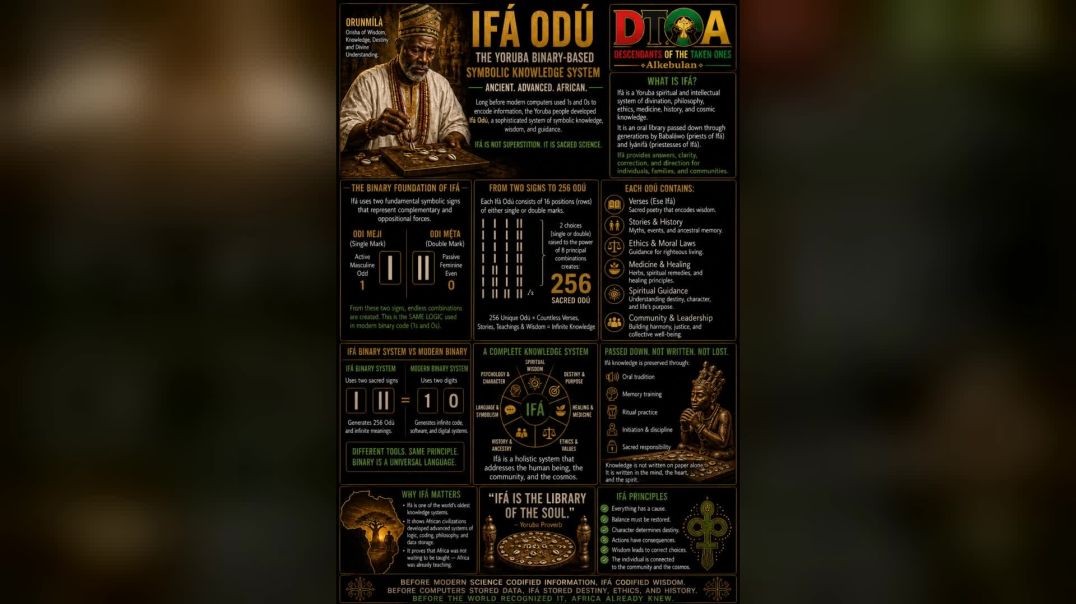 ⁣Ifá odú Yoruba sacred knowledge system 2