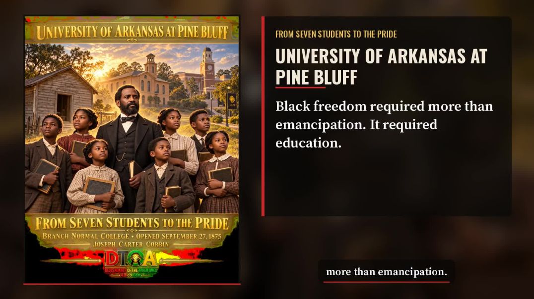 ⁣University of Arkansas at Pine Bluff  From Seven Students to the Pride