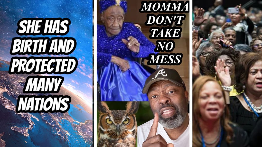 ⁣THE BLACK MOTHER HAS OWL WISDOM AND STRENGTH